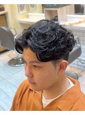 ラルフカール メンズパーマ ビジネスマン