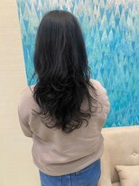 ビーグレイス パティオ&nbsp;パーマ風スタイル×30代レイヤ―ロング