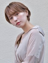 カルラ(Karra)&nbsp;【karra 蒲田】ベージュカラーの小顔ショートボブ
