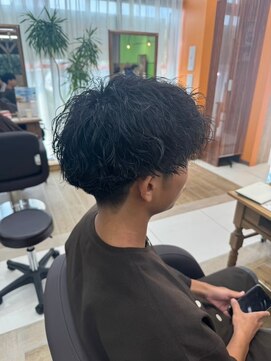 アース 長崎大村店(HAIR&MAKE EARTH) メンズカット×パーマ