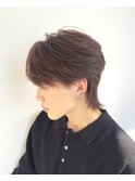 赤髪ニュアンスウルフ