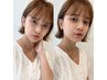 ★平日限定50%OFF★カット＋カラー(全体)＋プレTR　￥11000→￥5500
