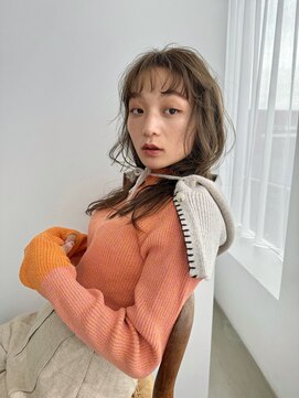 アクト(ACT) レイヤーカット/ニュアンスパーマ/グレージュカラー