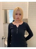 ブロンドボブ/フェイスレイヤー