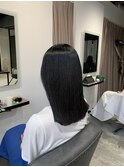 縮毛矯正×ミディアムスタイル