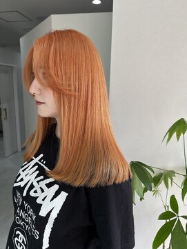 ルネシミズ(Rune shimizu) ペールオレンジ