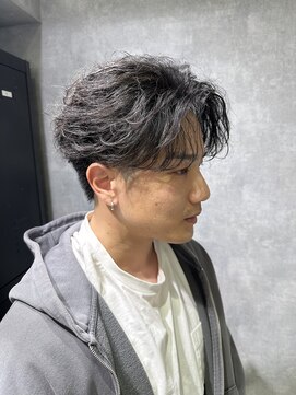 レイズ 名古屋(RAYS) フェザーパーマ フェザーショートセンターパート k