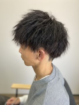 メンズソフトツイストパーマ