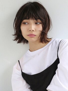 アンドレイ 表参道(andrey) 黒髪カタログ/クラゲヘアー/オリーブグレー/表参道