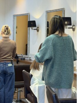 フルビューティーサロンフェリーチェ(felice)の写真/駅近で通いやすさ抜群!大人から子どもまで大歓迎のアットホームな空間で家族みんなが笑顔になれる時間を♪
