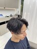 ニュアンスツイストスパイラル+bcaトリートメント+眉カット＋シェービング