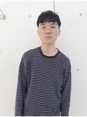 メンズ/クロップ/ニュアンスパーマ