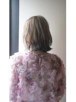 花鳥風月 ハイトーンベージュ×裾デザインカラー