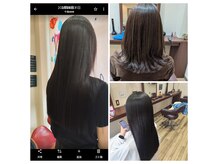 ヘアーメイクアサンテ(Hair Make Asante)の雰囲気（サラ艶髪質改善　縮毛矯正&ストレート）