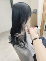 チェレ ブラン 堺東店(Chere brun) インナーカラー×ブロンドカラー×ヨシンモリ