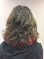 モップアップ(Mop up)&nbsp;インナーカラー×ピンク