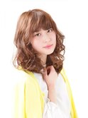 カッコ可愛い横揺れウェーブ スタイル