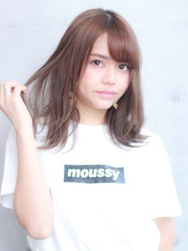 メロリッチ(MELLORICH) 重め前髪ヌーディーベージュ【MELLORICH 熊本】