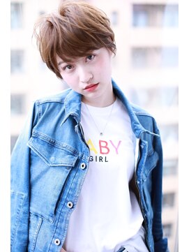 クラウドゼロ(Cloud zero) アッシュ小顔ショートデニムスタイル【Cloud zero】