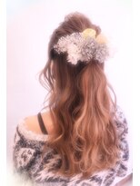 サンルチア(Sun Lucia) ふんわりハーフアップ