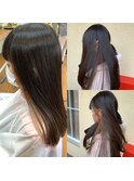 ロングヘアインナーカラー
