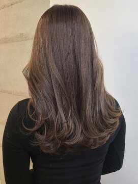 フォンズ(FONS) 暗めでも透明感!ラベンダーカラー韓国カラー 表参道