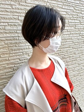 バーチョ(bacio) 20代30代40代◎小顔骨格矯正ショート【麻生/札幌ショート/白髪】