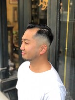 ルドローブラントオオサカ(LUDLOW BLUNT Osaka)&nbsp;【LUDLOW BLUNT】スキンフェード 七三分け サイドパートライン