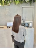 髪質改善ミネコラ+オリーブベージュ