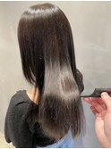 つややかに輝く髪質改善縮毛矯正 【福岡聖容】