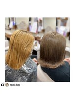 ルフレ 新宿本店1st(Reflet)&nbsp;ダブルカラー　トリートメント　#新宿