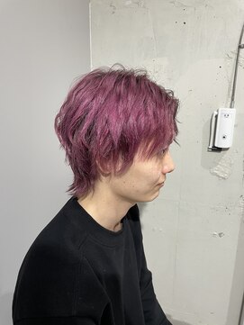 リガナッツ 池袋店(Riganuts) メンズハイトーン『パープルカラー』