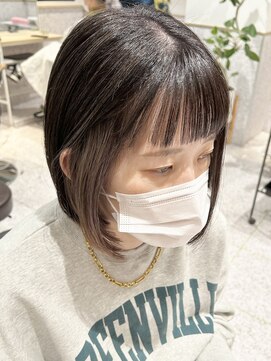 ゼストソエル(ZEST soell) 白髪ぼかしxインナーカラー