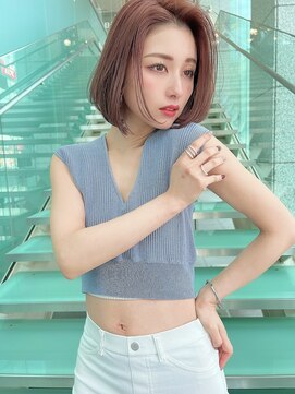 ロンド アンブル 四条烏丸(Lond ambre) 【Lond ambre】伊藤ガク チョコレートカラー/ボブ/ショート/韓国