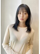 ユニカ バイ ベル 吉祥寺(unica by Belle)&nbsp;ナチュラルレイヤー×シースルーバング