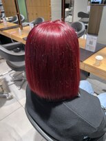 リー 京橋(Lee)&nbsp;今里☆バッサリカットしてレッドに☆