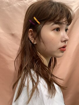 ノラ ヘアーサロン(NORA HAIR SALON) 【akane】チャンモリパーマうぶ毛パーマ韓国顔周りおくれ毛