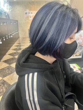 ドクターズサロン レラパール 白髪の魅力を引き出す×コントラストハイライト