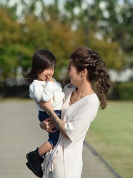 ルーキス(LUCIS)の写真/【キッズスペース有】平塚駅すぐでアクセスも◎ママもお子様もHAPPYな美容タイムをご提供♪