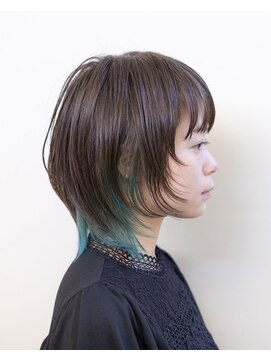 ルプラ ブリリアント(le-pla brilliant) インナーカラー/ターコイズ/ウルフ/フェイスレイヤー/豊橋/田原