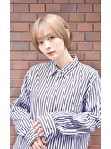 大人可愛い20代30代40代黒髪前下がりショートボブ丸みショート◎