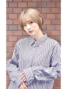 ウィローズ(WILLOW'S) 大人可愛い20代30代40代黒髪前下がりショートボブ丸みショート◎