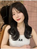 韓国風ヘア×ブルージュ【新宿/韓国風ヘア/ワンホンヘア】