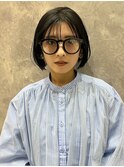【 シンプル × ミニボブ 】 浅野美紀