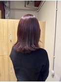 透明感髪質改善ベージュダブルカラーミルクティーグレージュ