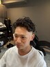 【ニュアンスパーマご希望の方◇】カット+シェービング ￥10000→￥9500