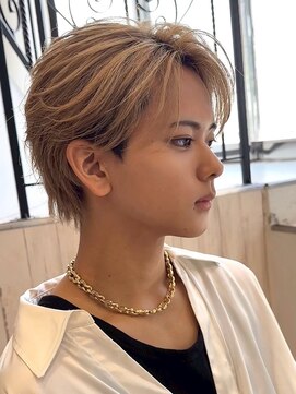 ナチュラル 渋谷(NATURAL) フェザーパーマ/スパイキーショート/サーフカール[メンズ/渋谷]