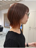 くびれボブ/オレンジカラー【N°3溝の口】