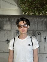 アース 三軒茶屋店(HAIR&MAKE EARTH)&nbsp;動きのあるアップバングヘア【三軒茶屋】