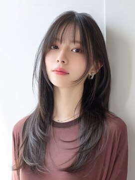 セントラル 三宮店(central) 3分スタイリング/ロングレイヤー/大人韓国/三宮髪質改善